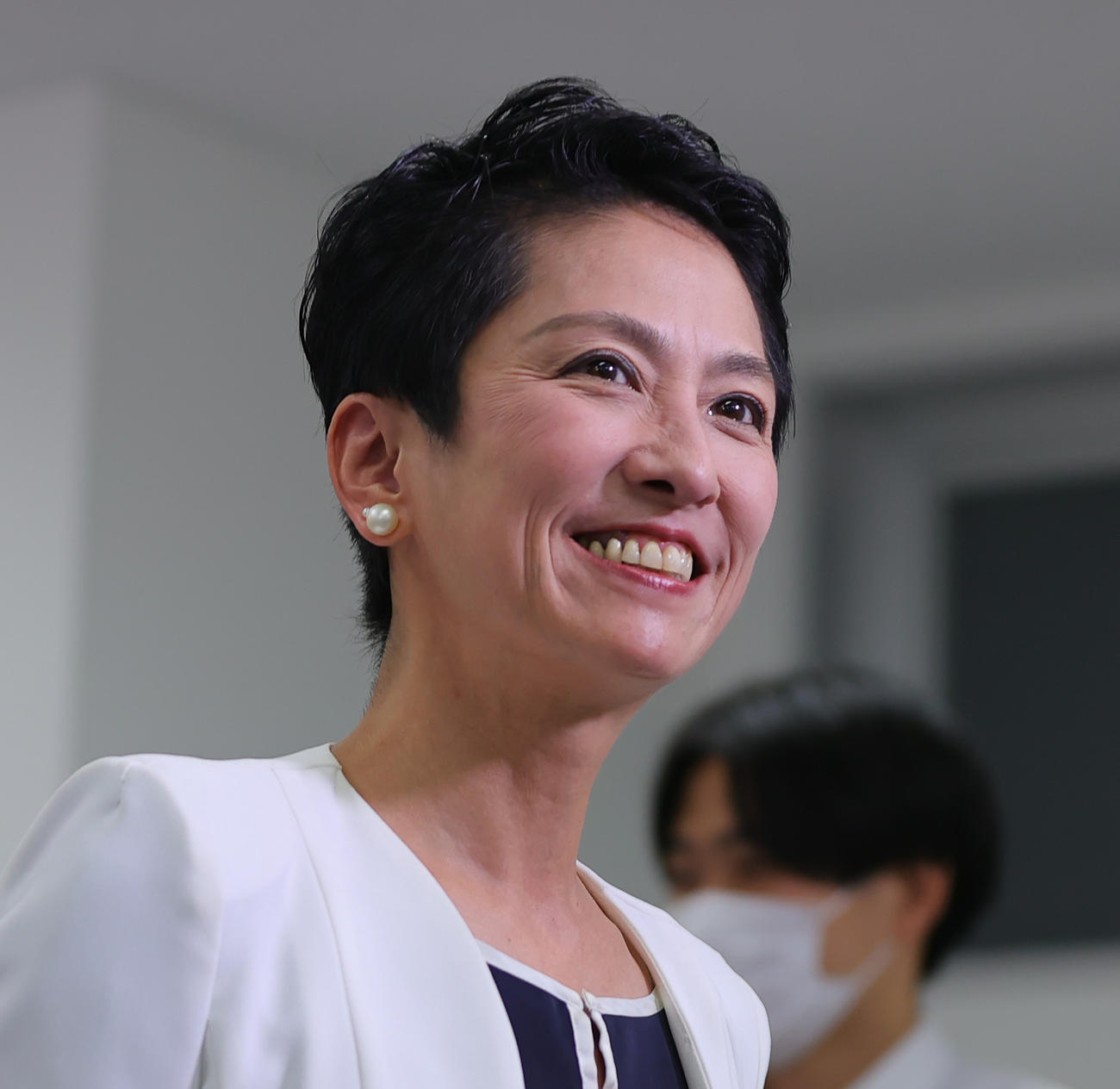 蓮舫氏（2022年7月撮影）