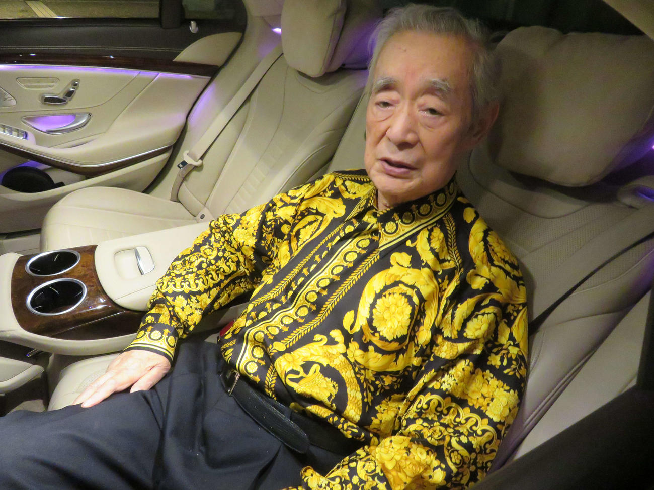 ドクター・中松氏（2024年6月）