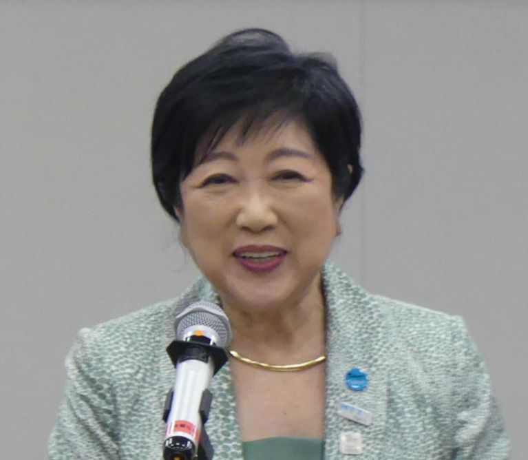 小池百合子都知事（2024年6月13日撮影）