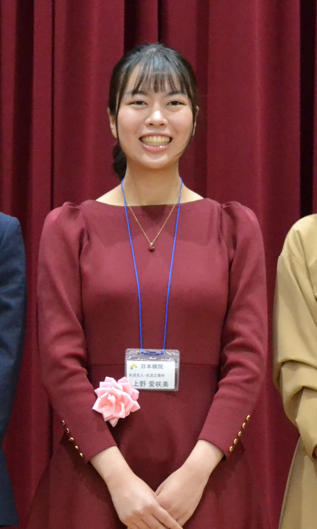 上野愛咲美女流立葵杯（24年1月撮影）
