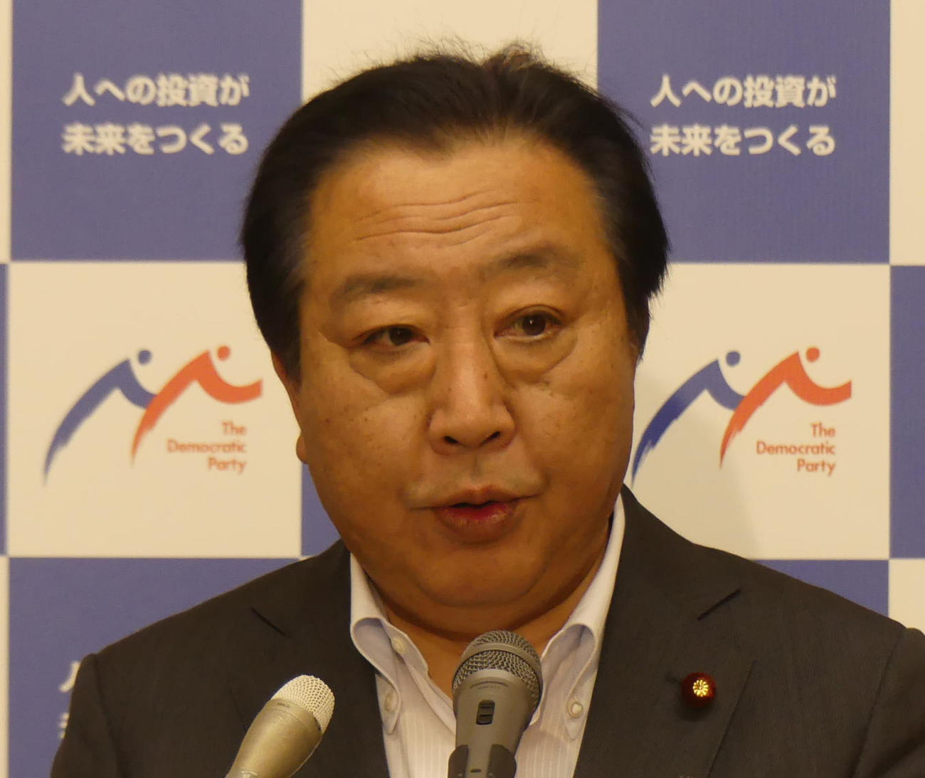 野田佳彦氏（2017年7月撮影）