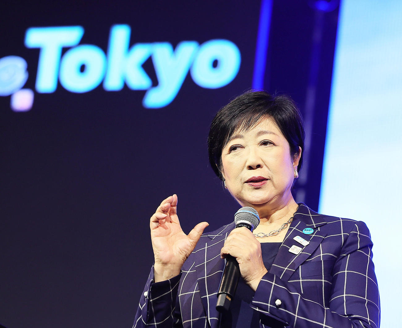 東京都の小池百合子知事（2024年6月撮影）