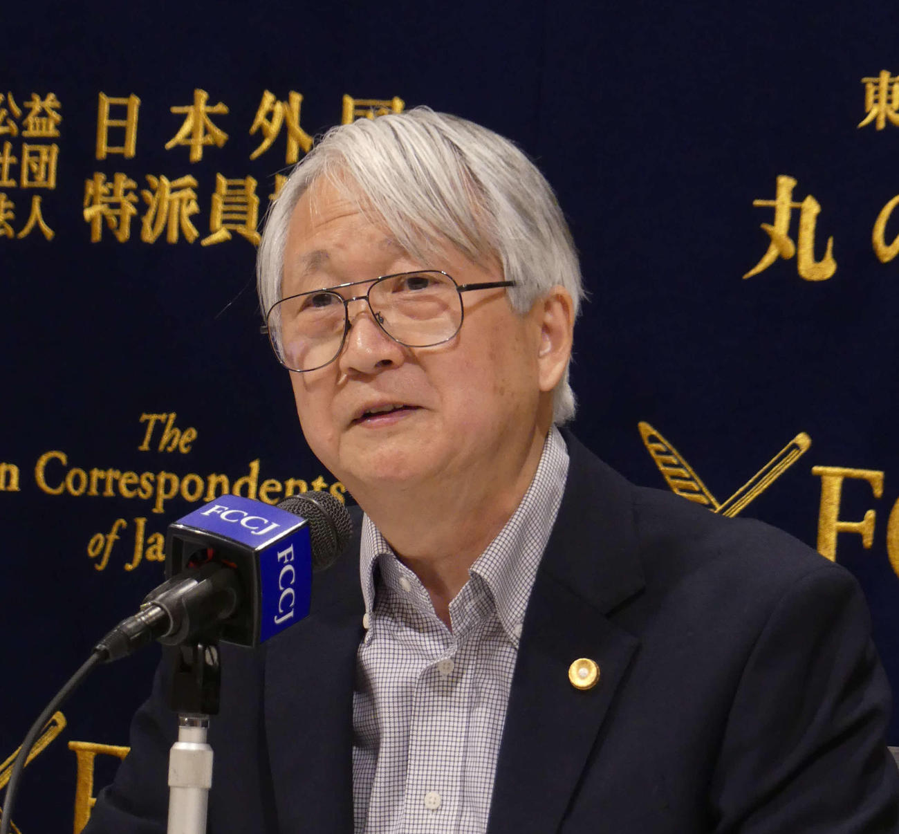小池都知事の元側近・小島敏郎氏（2024年4月撮影）