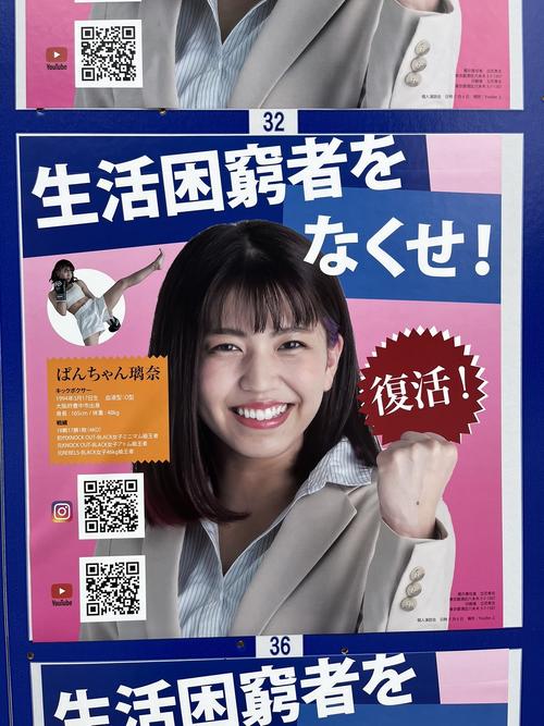 ぱんちゃん璃奈」都知事選ポスター24枚ジャック！秋葉原に出現…本人と