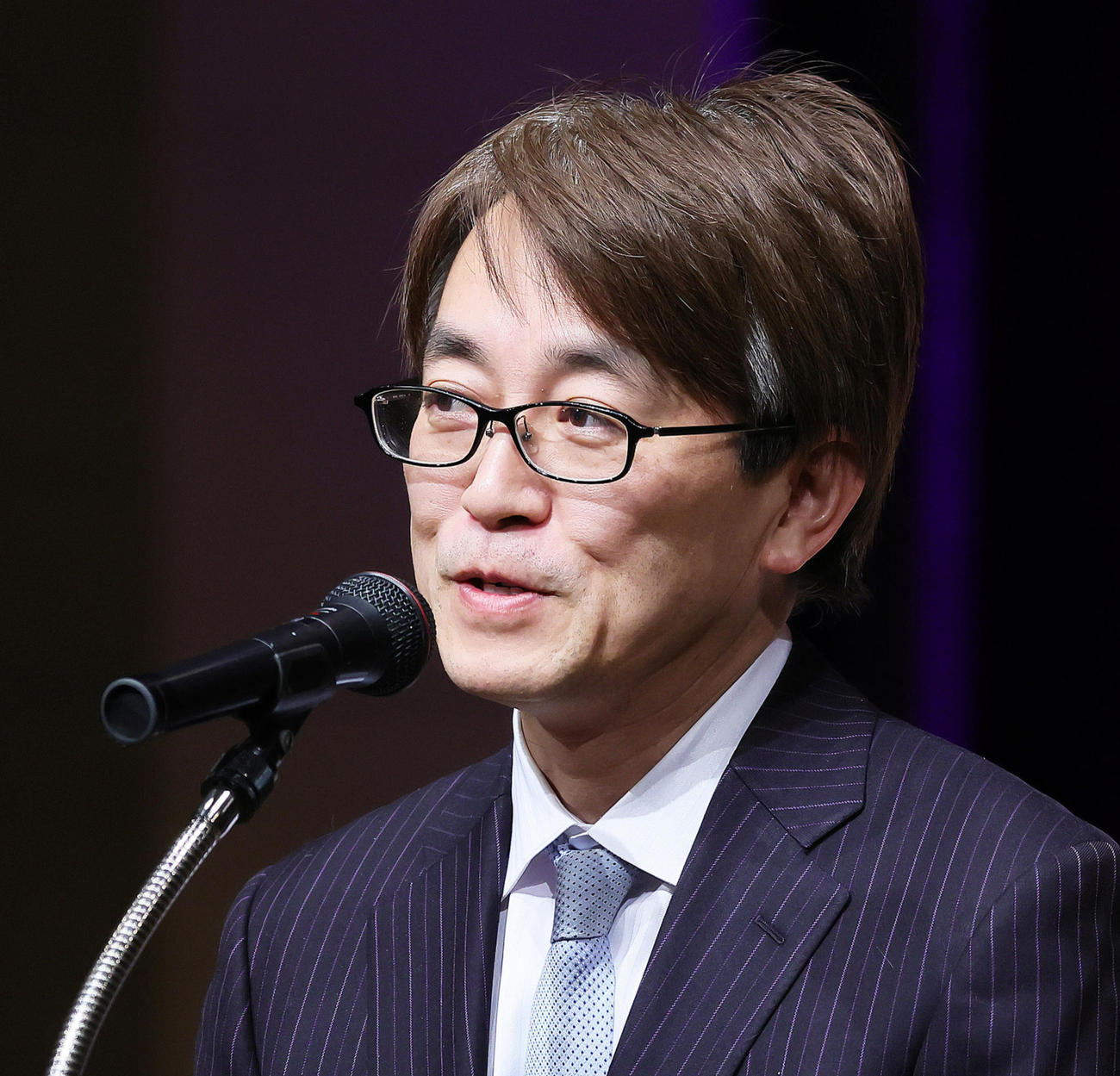 日本将棋連盟の羽生善治会長（2024年2月撮影）