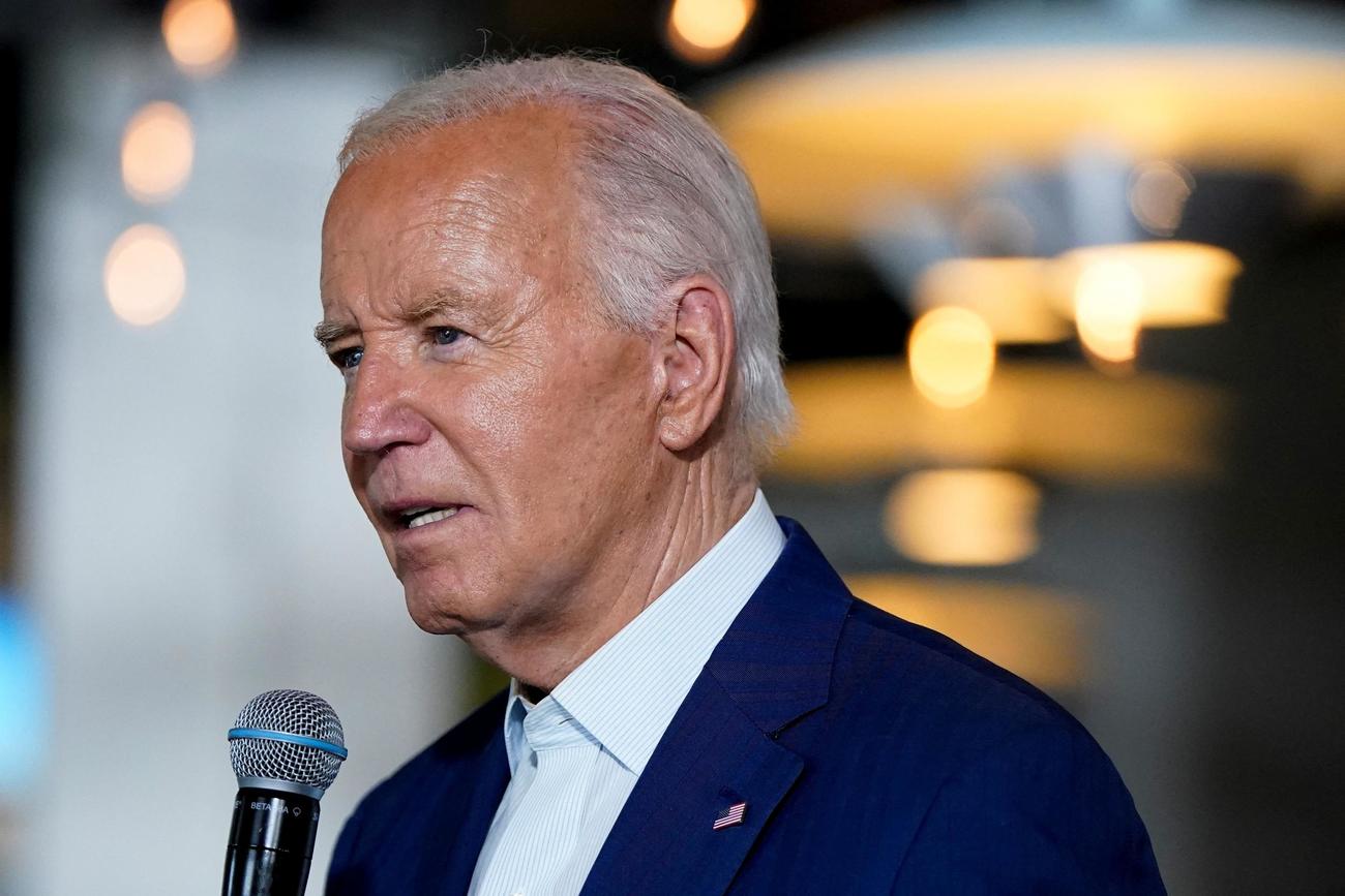 バイデン米大統領（2024年7月12日撮影、ロイター）