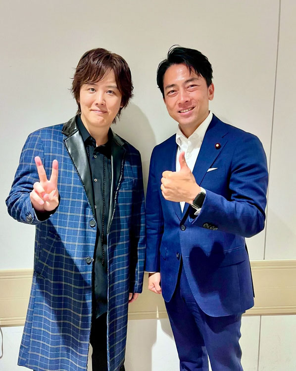 小泉進次郎氏のフェイスブックから