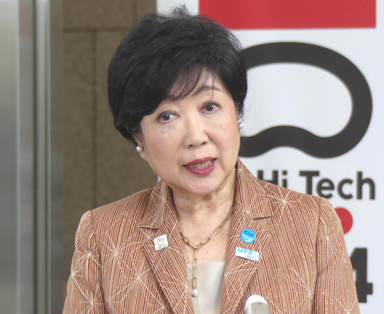 小池百合子都知事（2024年4月撮影）