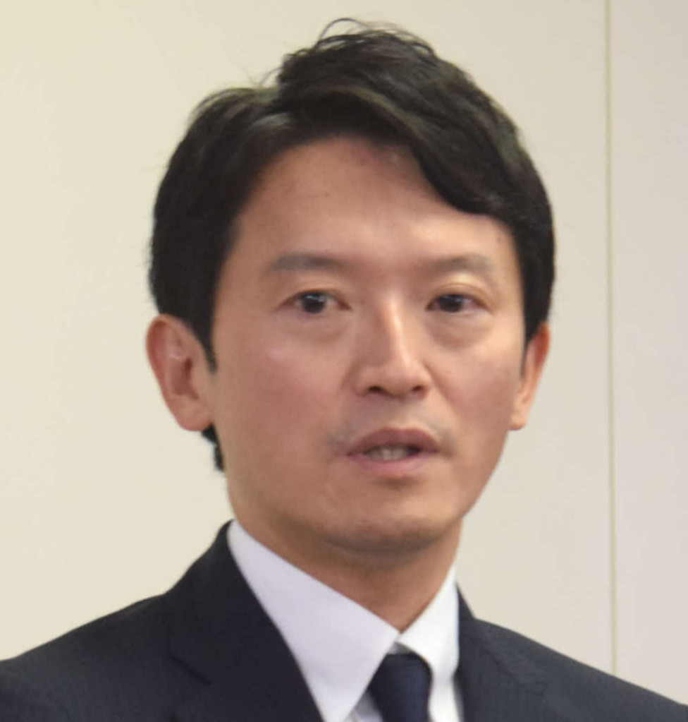 斎藤元彦兵庫県知事（2024年8月30日撮影）