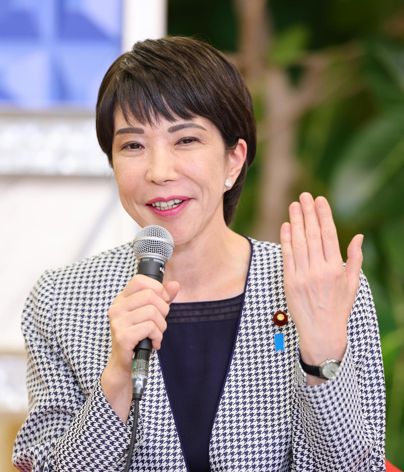 高市早苗経済安保相（2024年9月21日撮影）