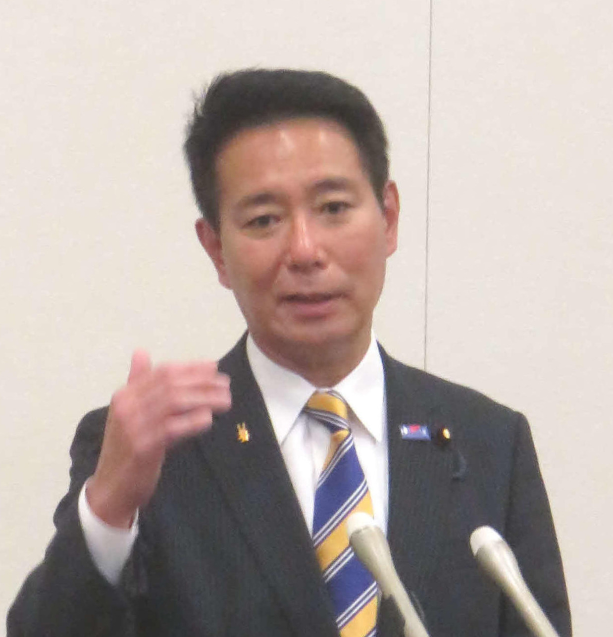 前原誠司（2023年8月3日撮影）