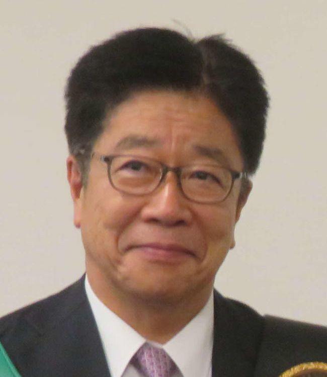 加藤勝信氏(2023年10月16日撮影)