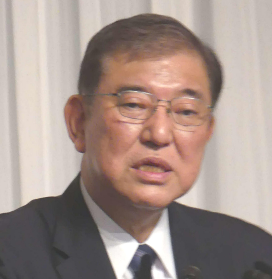 自民党・石破茂新総裁（2024年9月27日撮影）