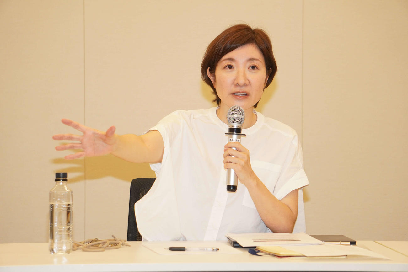 大石晃子氏（23年7月撮影）