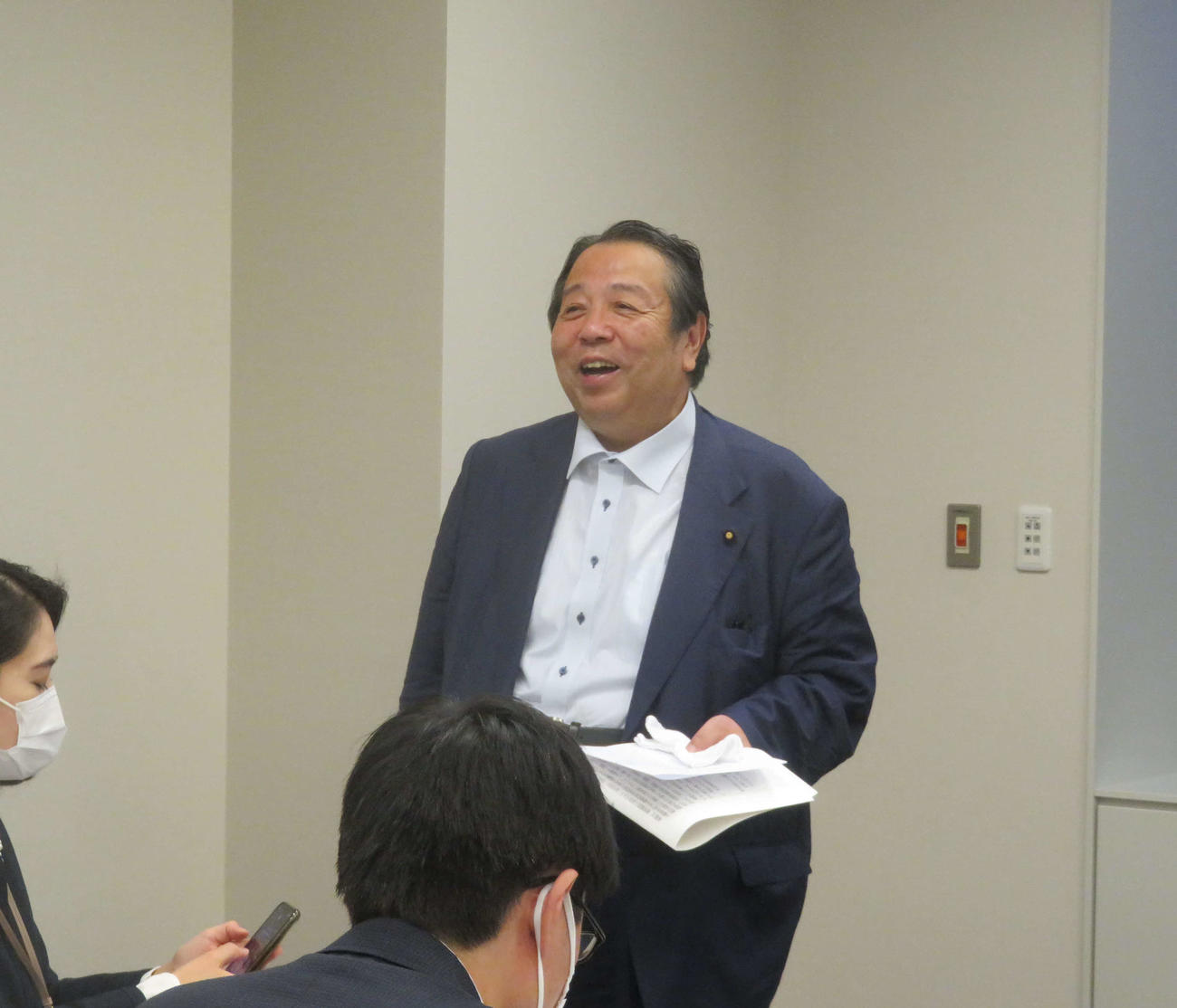 村上誠一郎氏（2022年10月撮影）