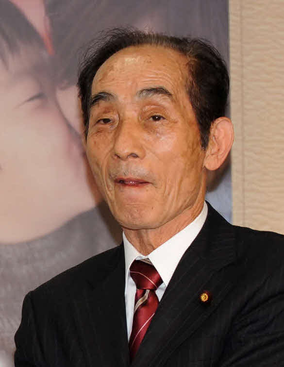 輿石東氏（2010年5月10日撮影）