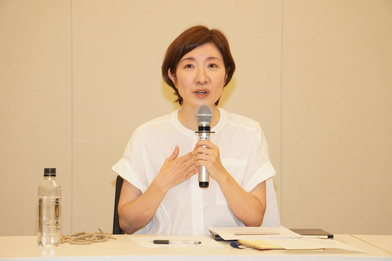 れいわ新選組の大石晃子衆院議員（2023年7月撮影）