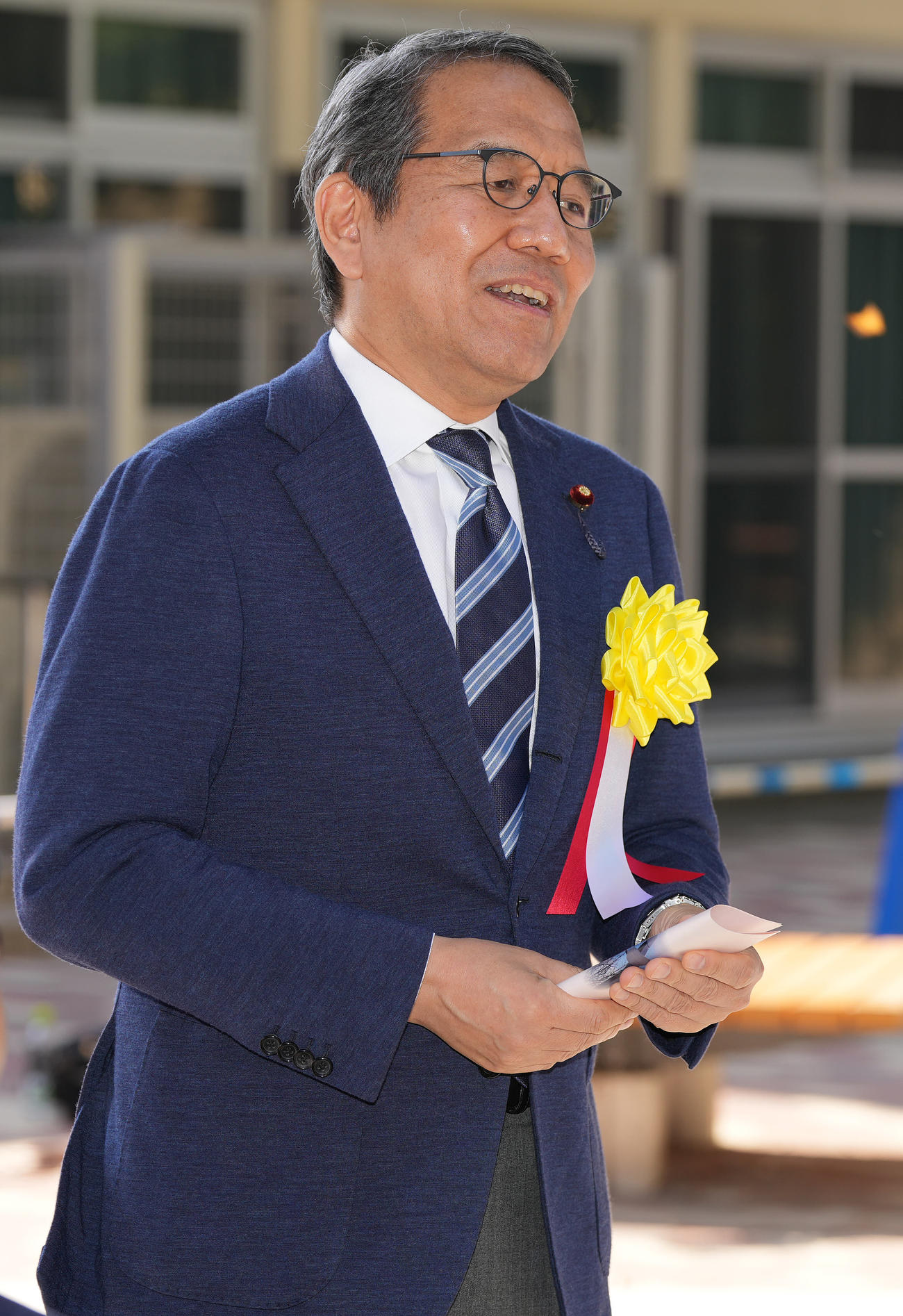越智隆雄氏（2023年撮影）