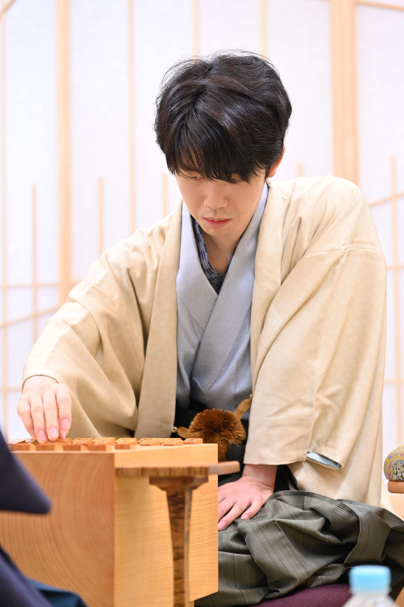 竜王戦7番勝負第2局に臨んだ藤井聡太竜王（外部提供）