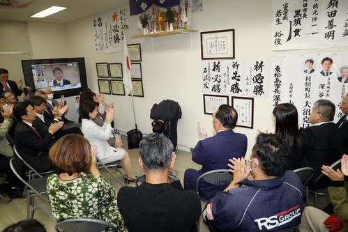 衆院選】元グラドル森下千里氏は初当選に安堵「地域に明るいニュースを