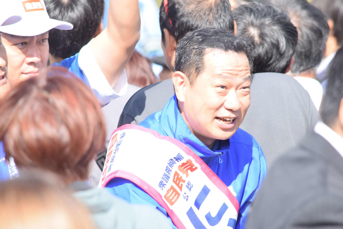 二階伸康氏（2024年10月20日撮影）