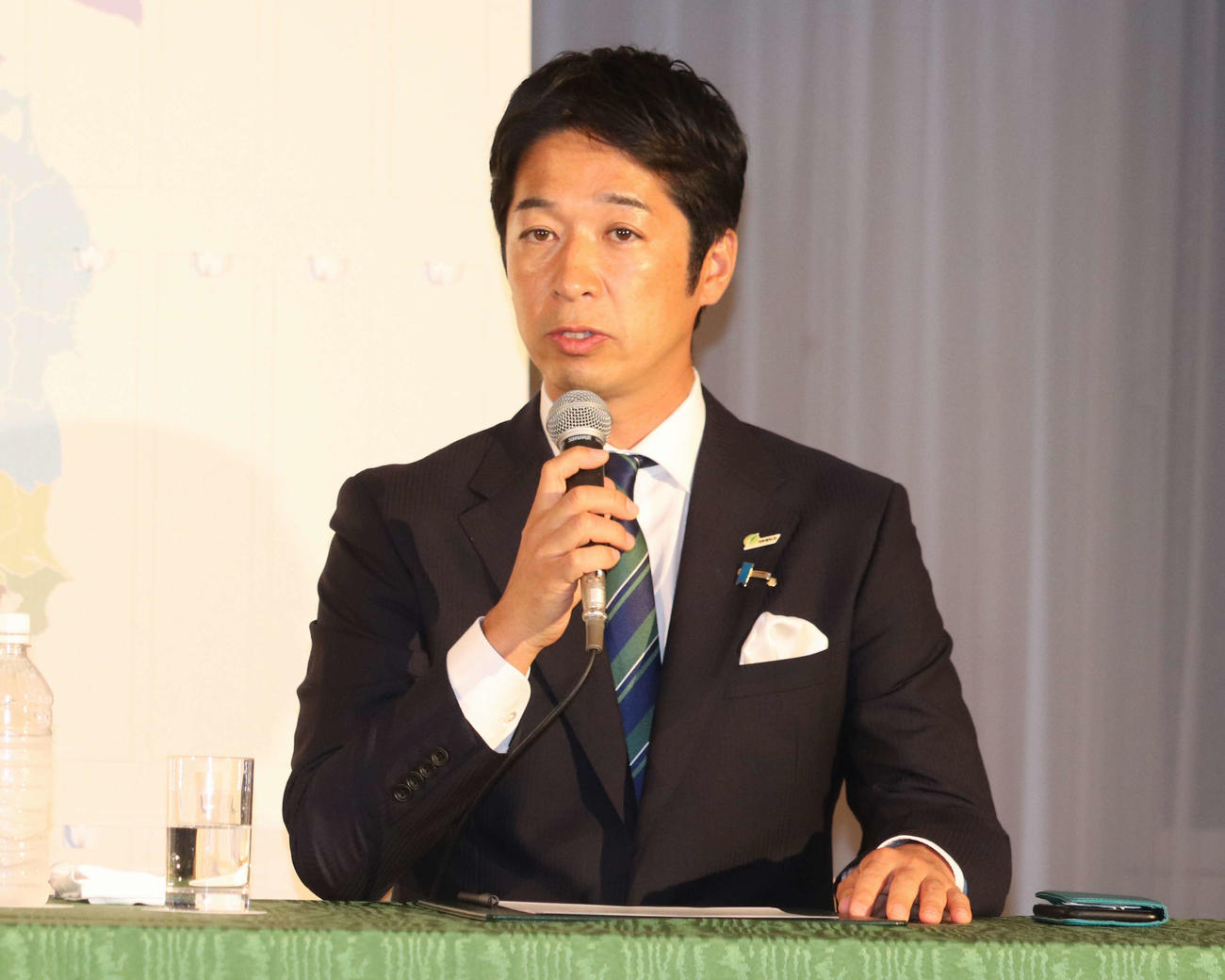 日本維新の会　藤田文武幹事長（撮影・中島麗）