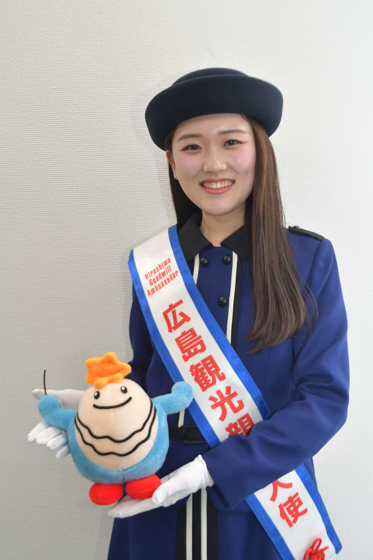 広島観光親善大使の高間美緒さん