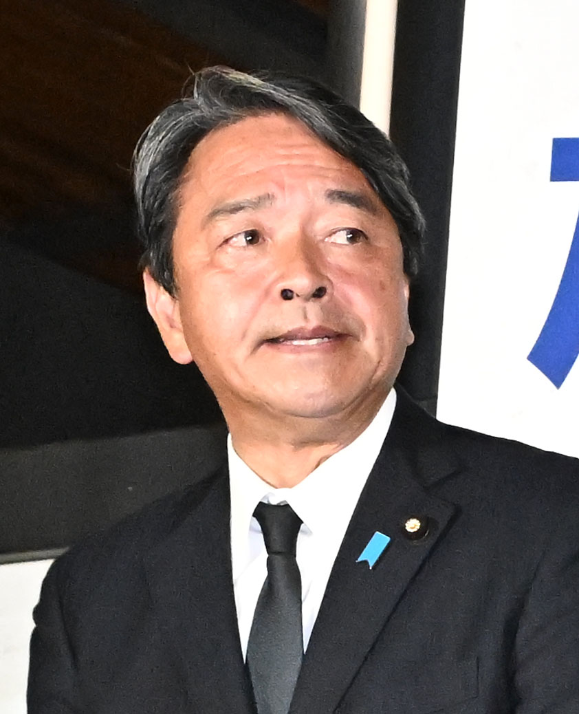 榛葉賀津也幹事長（2024年11月11日撮影）