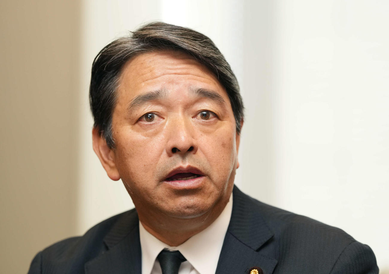 年末インタビュー「政界の軍師」、「103万円の壁」問題について熱く語る国民民主党の榛葉賀津也幹事長