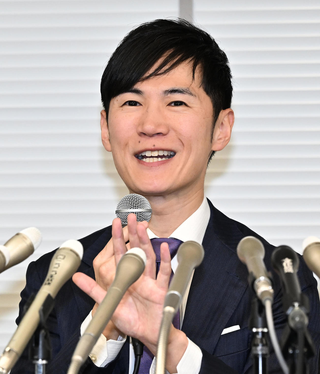 石丸伸二氏（2025年1月撮影）