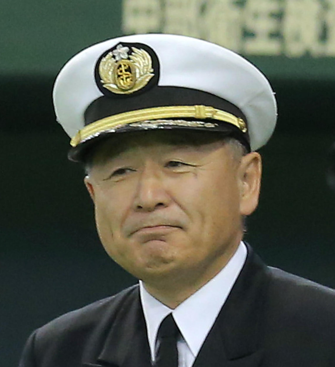 第5代統合幕僚長を務めた河野克俊氏(2015年3月21日撮影)