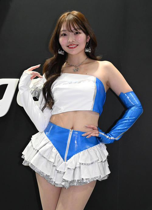 OTG　MOTORSPORTSのキャンペーンガール（撮影・石井愛子）
