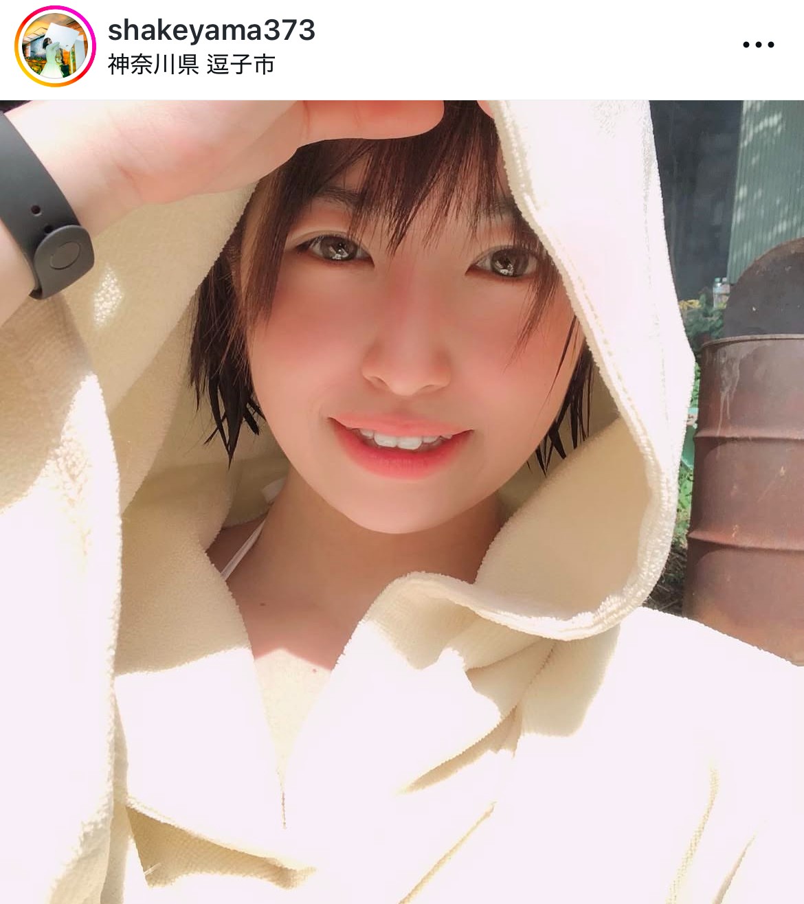 鮭山未菜美インスタグラムから
