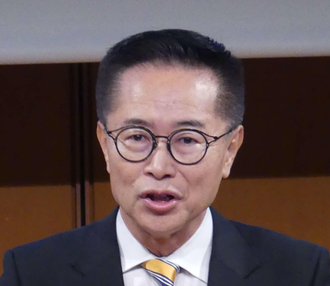 国民民主党の古川元久税調会長（2025年2月11日撮影）