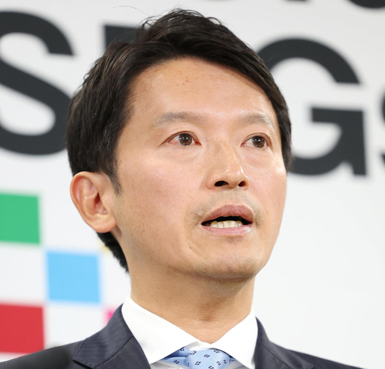 斎藤元彦知事（2024年11月撮影）