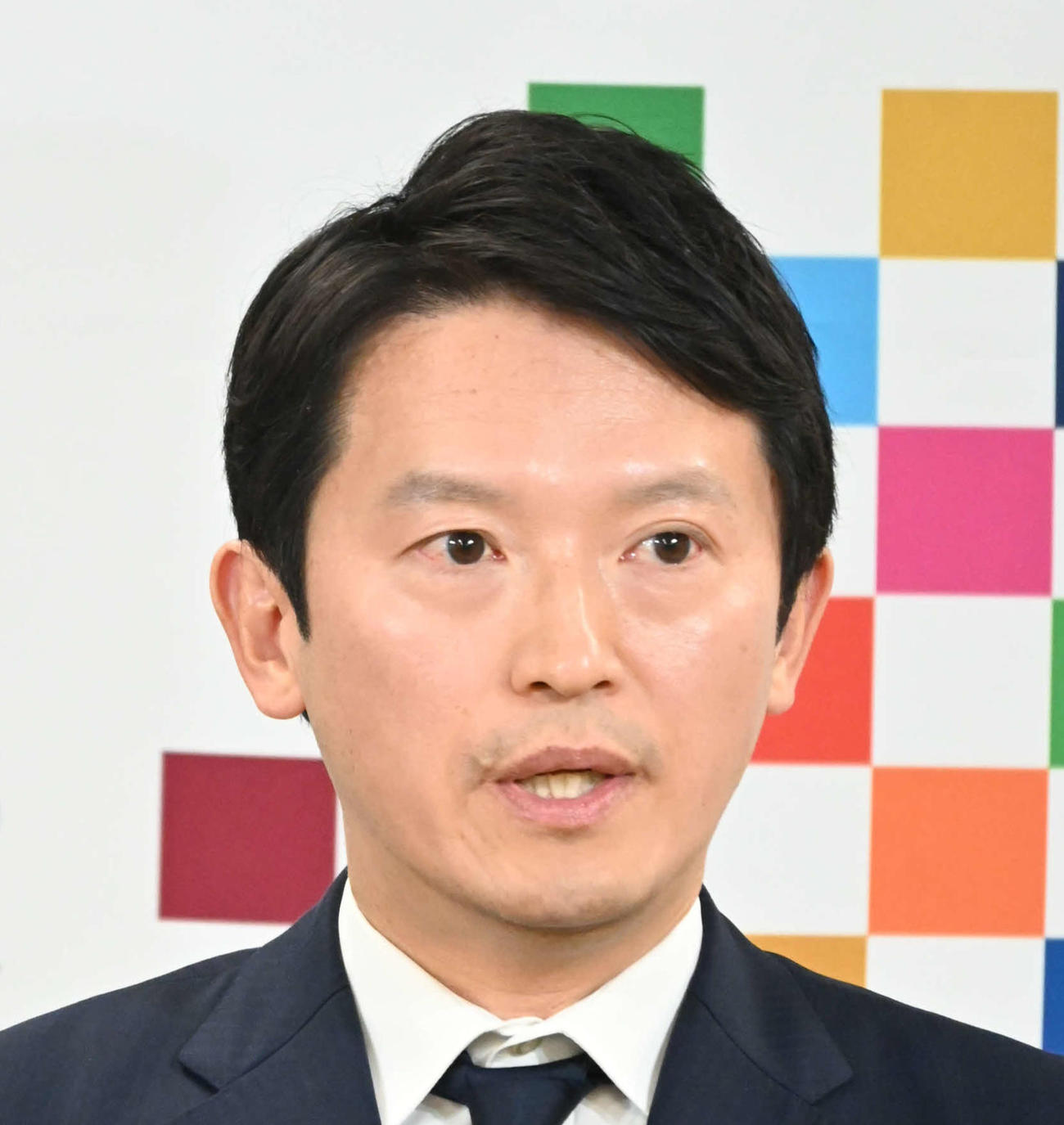 兵庫県の斎藤元彦知事（2025年3月19日撮影）