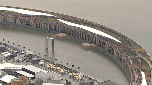 「1万人の第九」の大合唱団(C)MBS/1万人の第九EXPO2025