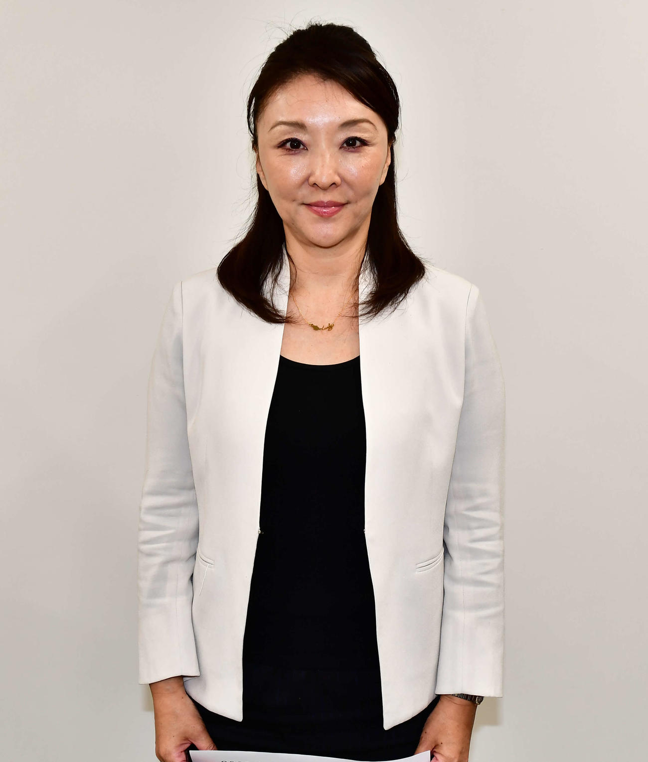 船橋市長選への出馬を表明した鈴木ひろ子氏