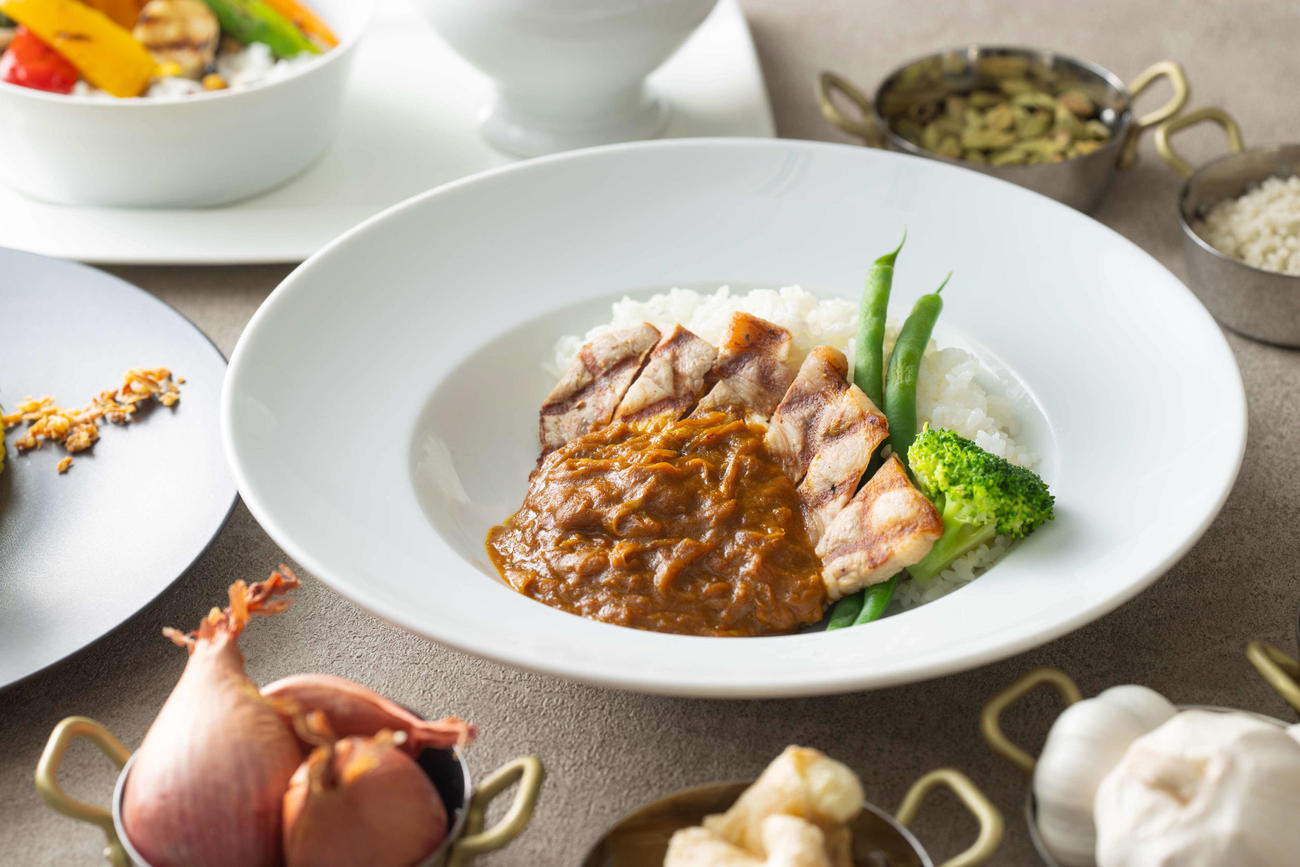 能登豚のスパイシーカレー