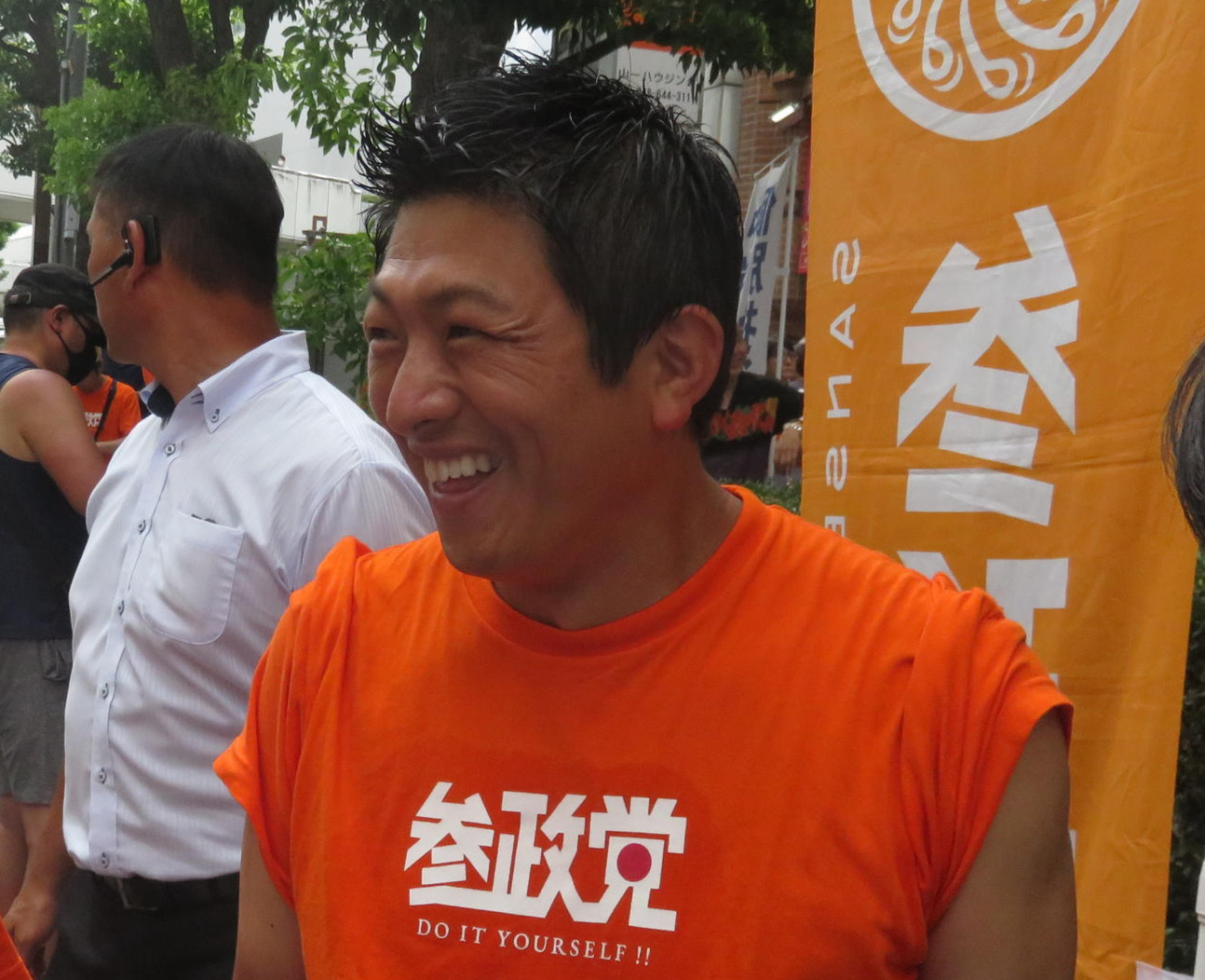 神谷宗幣氏（2022年7月7日撮影）