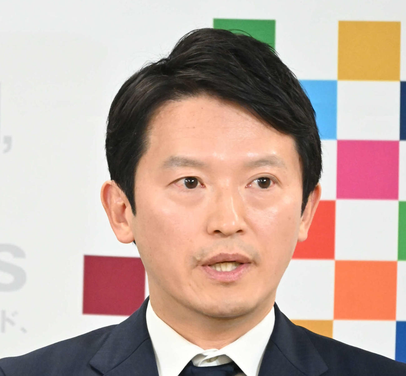 兵庫県の斎藤元彦知事（2025年3月19日撮影）