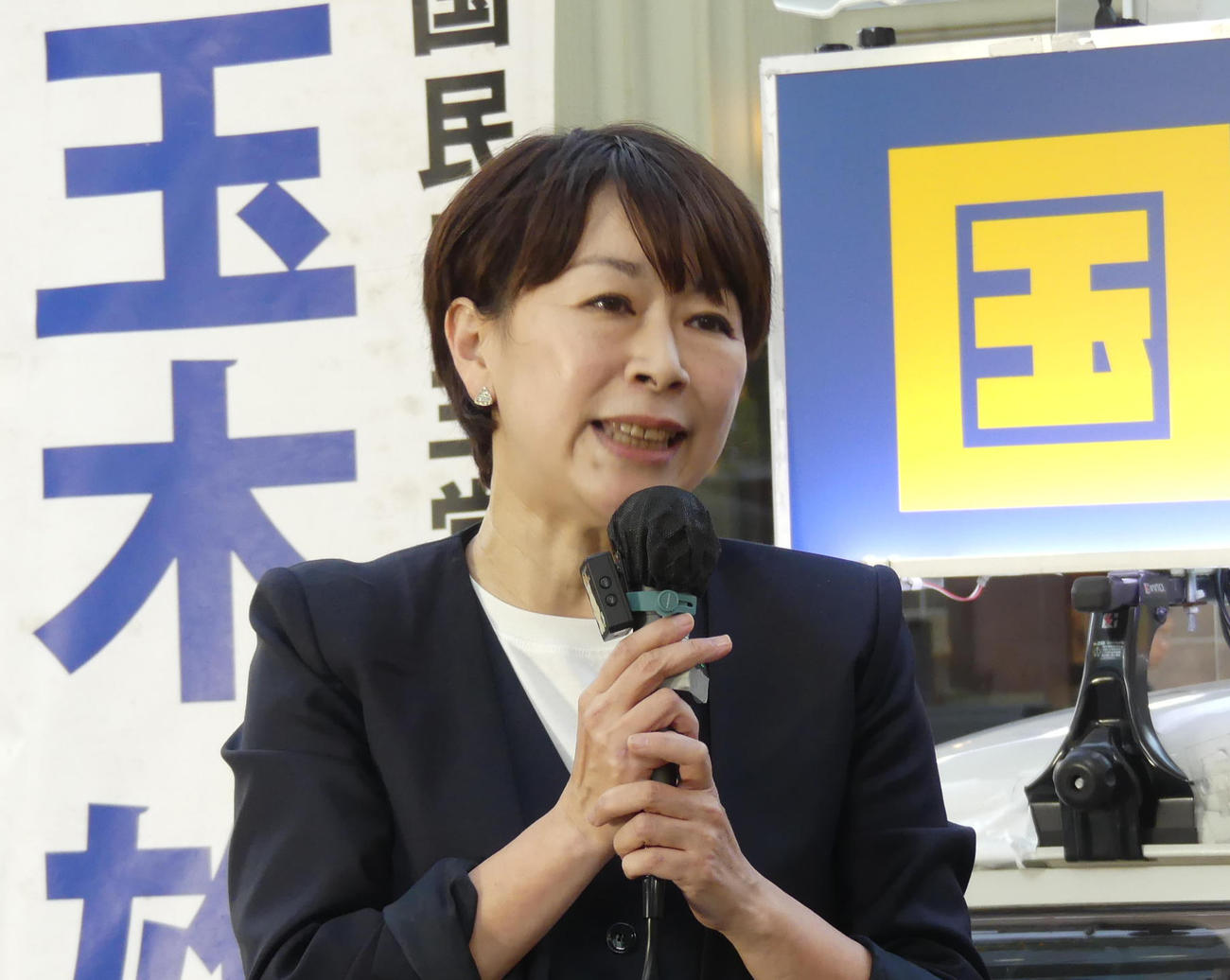 山尾志桜里元衆院議員（2025年5月14日撮影）