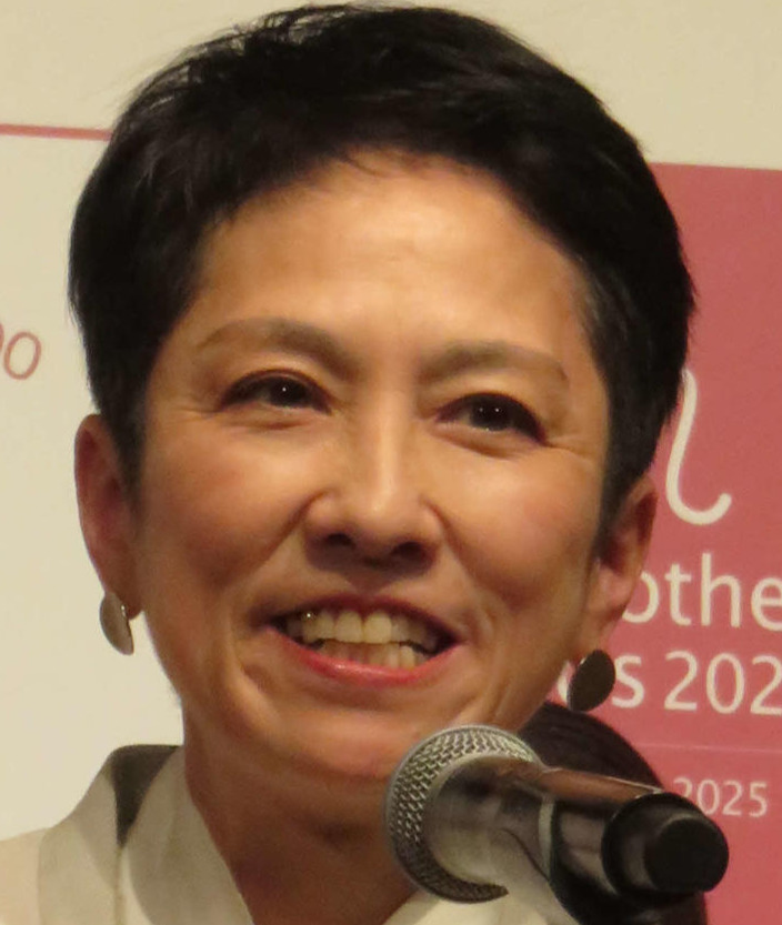 蓮舫氏（2025年5月撮影）
