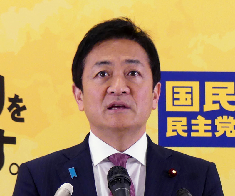 国民民主党の玉木雄一郎代表（2025年）