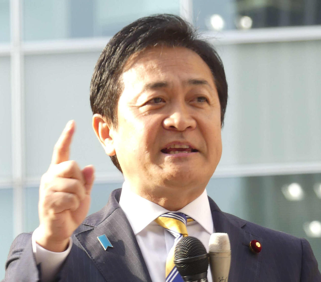 国民民主党の玉木雄一郎代表（2025年5月5日撮影）