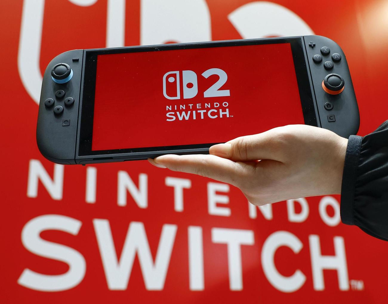 任天堂の新型家庭用ゲーム機「ニンテンドースイッチ2」（共同）