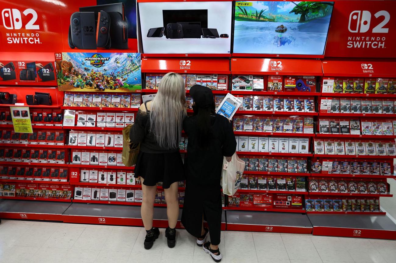 発売されたNintendo Switch2（ロイター）