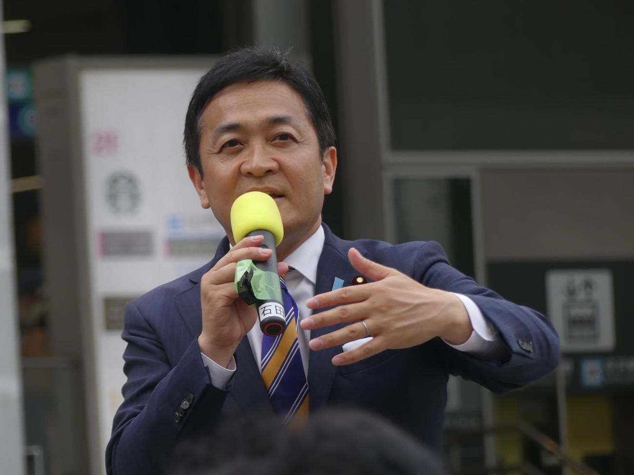 国民民主党の玉木雄一郎代表（2025年6月13日撮影）