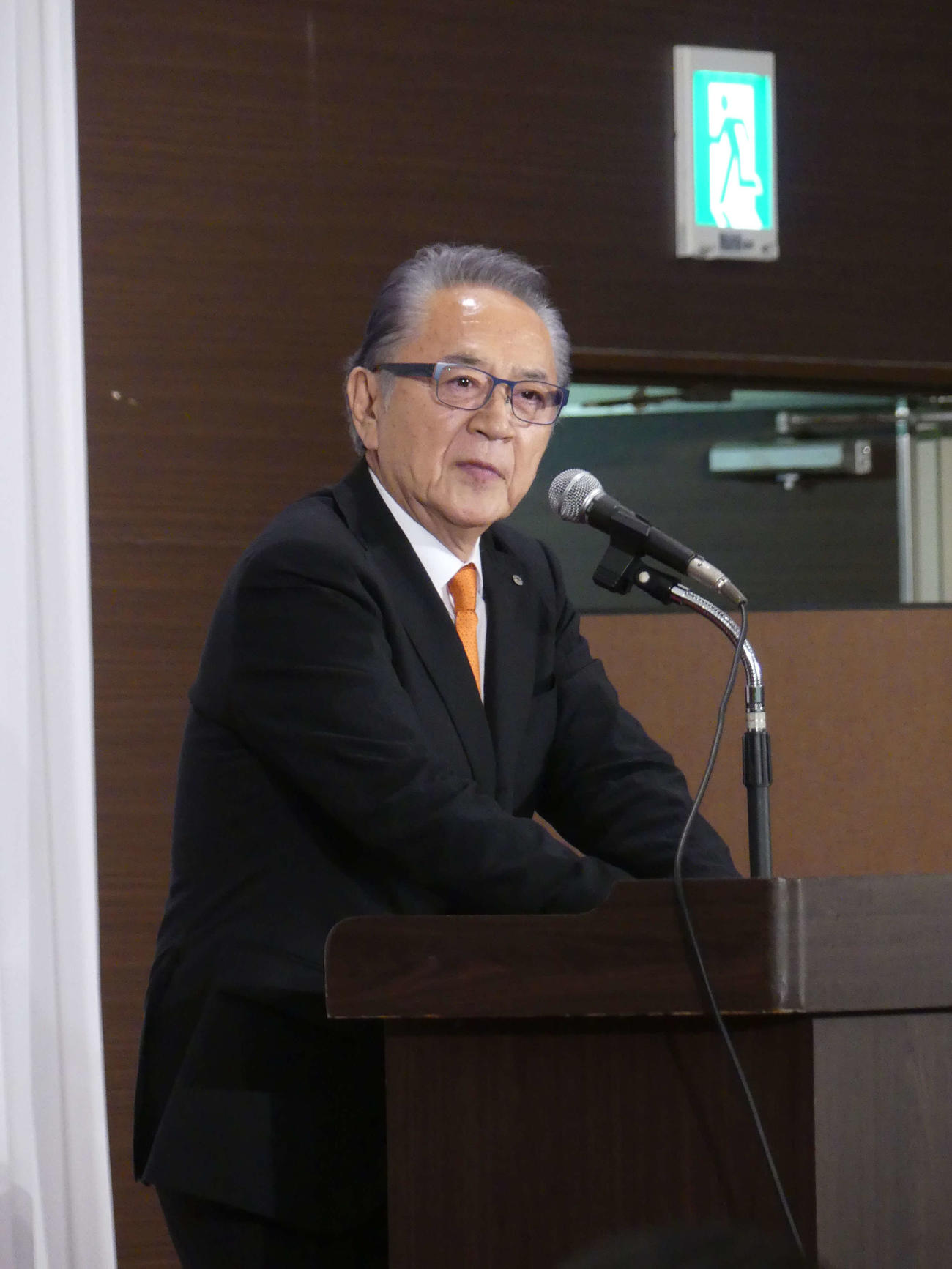 上地克明氏（2025年5月31日撮影）