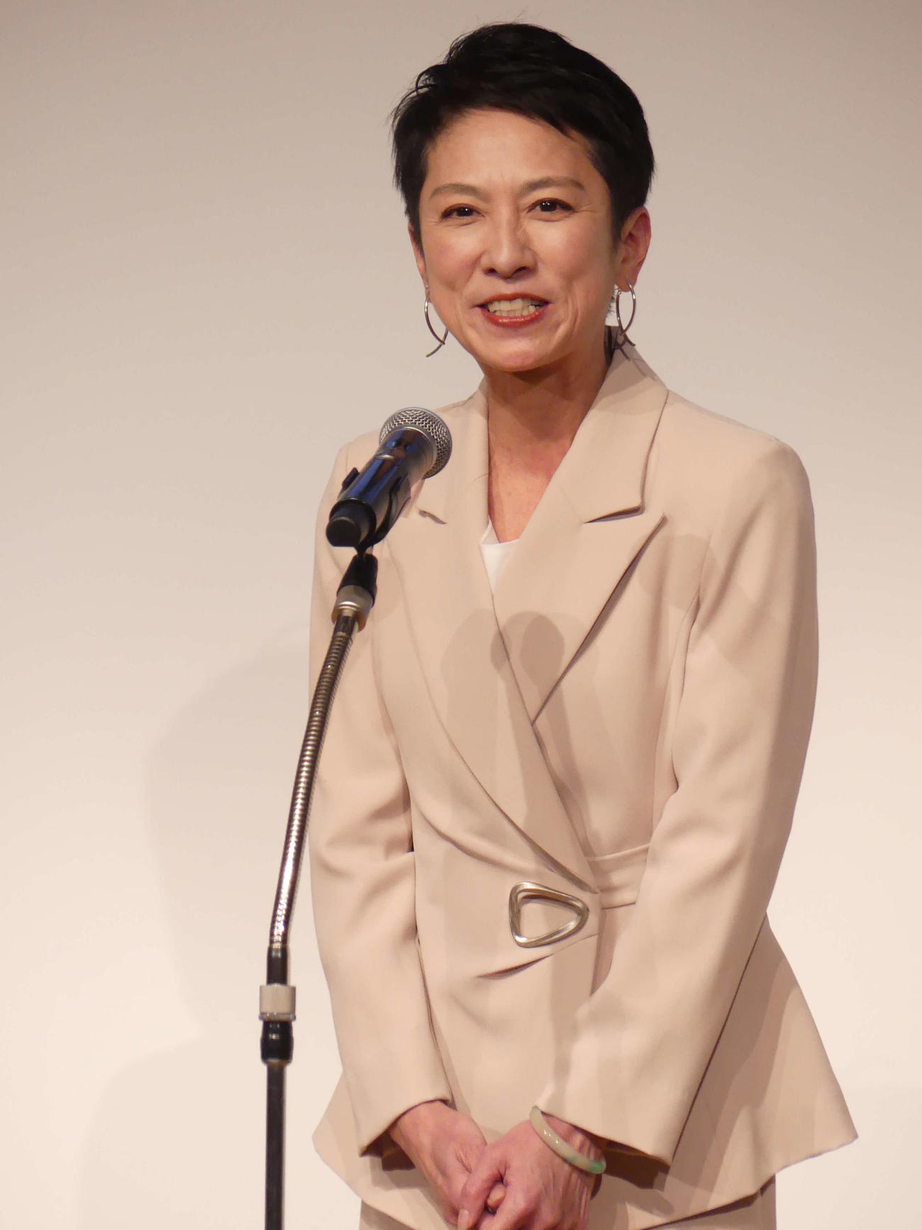 蓮舫氏（2024年12月撮影）